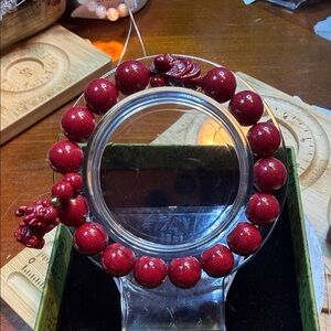 Elegant 95% top quality Cinnabar  Bracelet